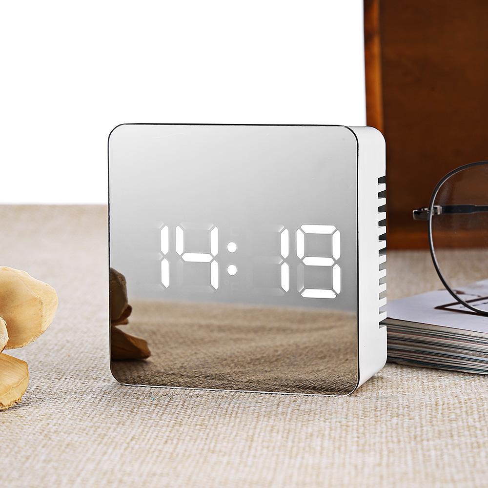 Reflective Mirror LED Digital Clock - BuyRite